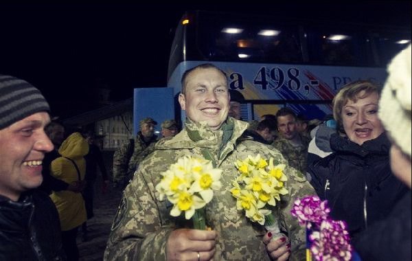 20 квітня 13-й батальйон повернувся додому. Фото