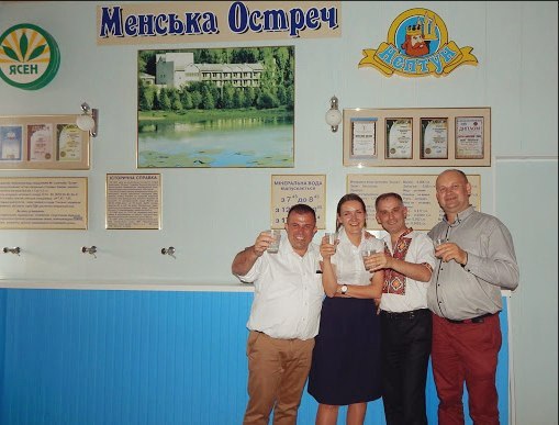 Мер Мени Федір Фесюн підписав угоду про партнерство з поляками. Фото