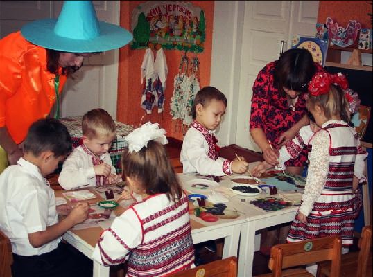 У Феськівському дитячому садку відбулася організація трудової діяльності. Фото