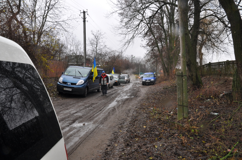 У Мені пройшов автопробіг приурочений річниці Революції Гідності. Фото