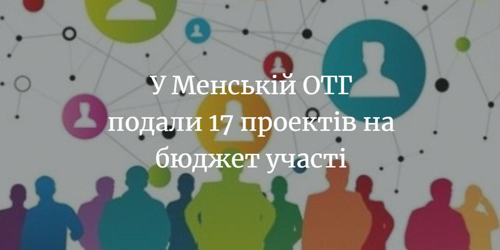 Прийом проектів на громадський бюджет у Мені завершено
