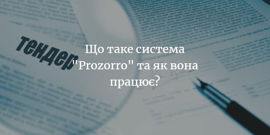 ПОЯСНЮЄМО НА ПАЛЬЦЯХ. “ПРОЗОРРО”: поняття, сутність, принцип роботи системи
