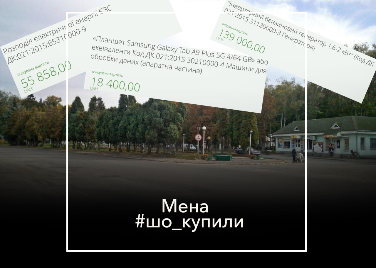 #шо_купили, Планшет, мікшерний пульт, ноутбуки. Що замовляли в листопаді 2024-го року на кошти платників податків у Мені?