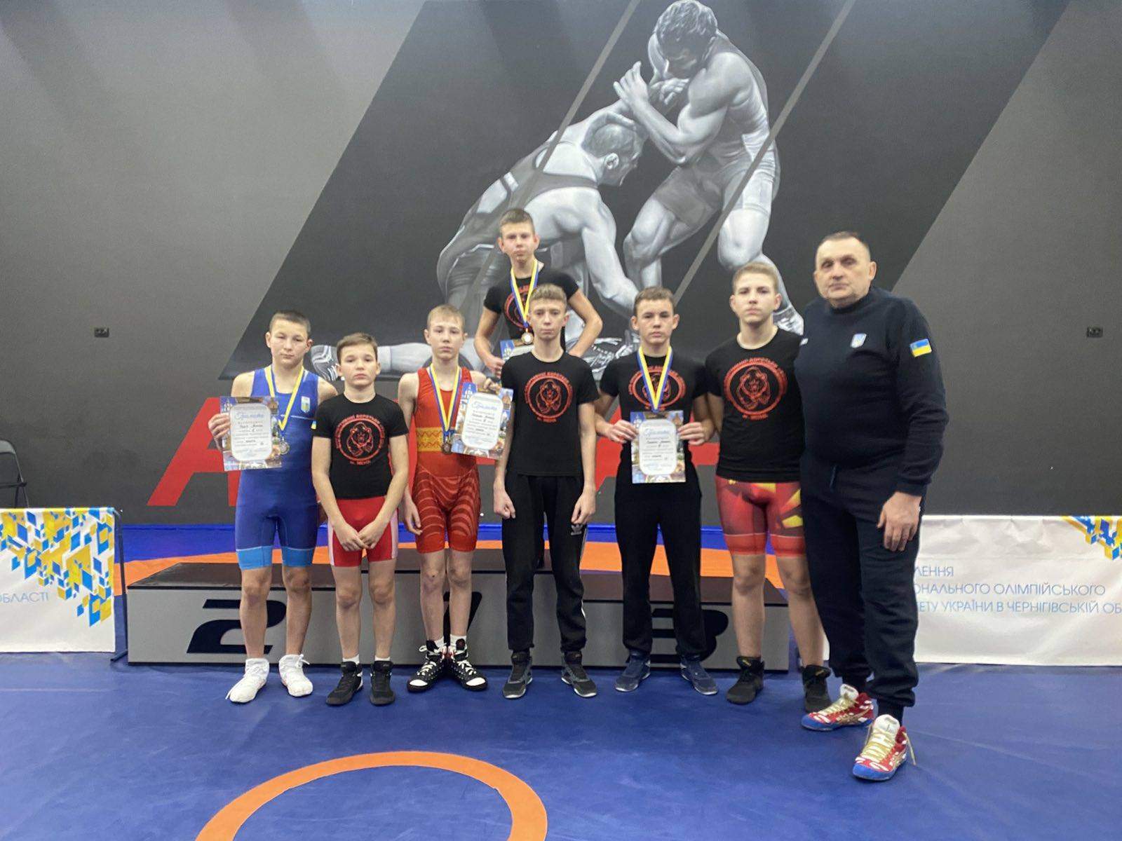 <strong>Менські борці – кращі на чемпіонаті області</strong>