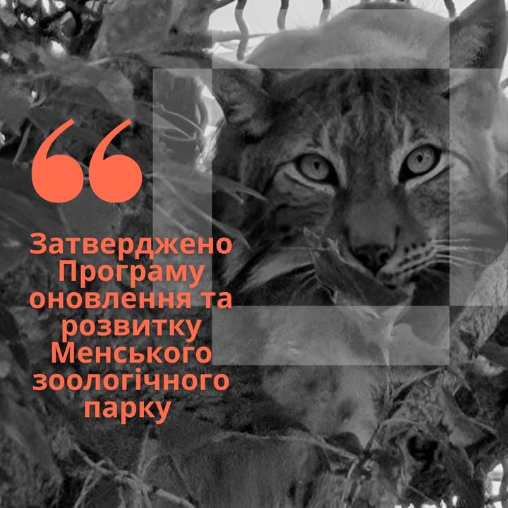 Впродовж наступних п&rsquo;яти років Менський  зоопарк має отримати з обласного бюджету та інших джерел понад 110 мільйонів гривень