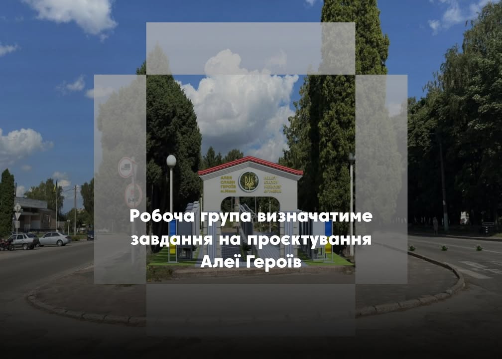 74 пропозиції: у Мені обговорили реконструкцію Алеї Героїв
