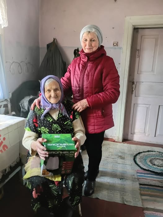 Жителька села Бірківка Ольга Бандура відзначила 90-річчя