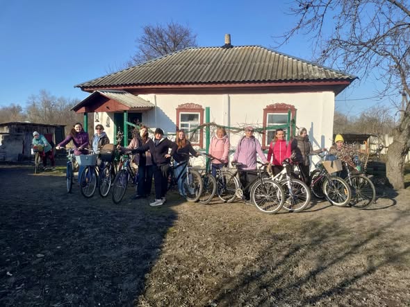 У Максаках провели захід до відкриття велосезону