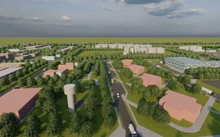 Керуюча компанія розробляє документацію для індустріального парку в Мені